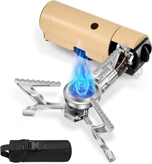 Camping Gas Stove Portable Folding Cassette Gas Burner